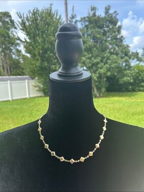 New gold adjustable necklace